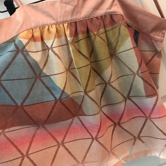 Anthropologie Akemi Kin Abstract Geo Top Size L - Picture 7 of 16